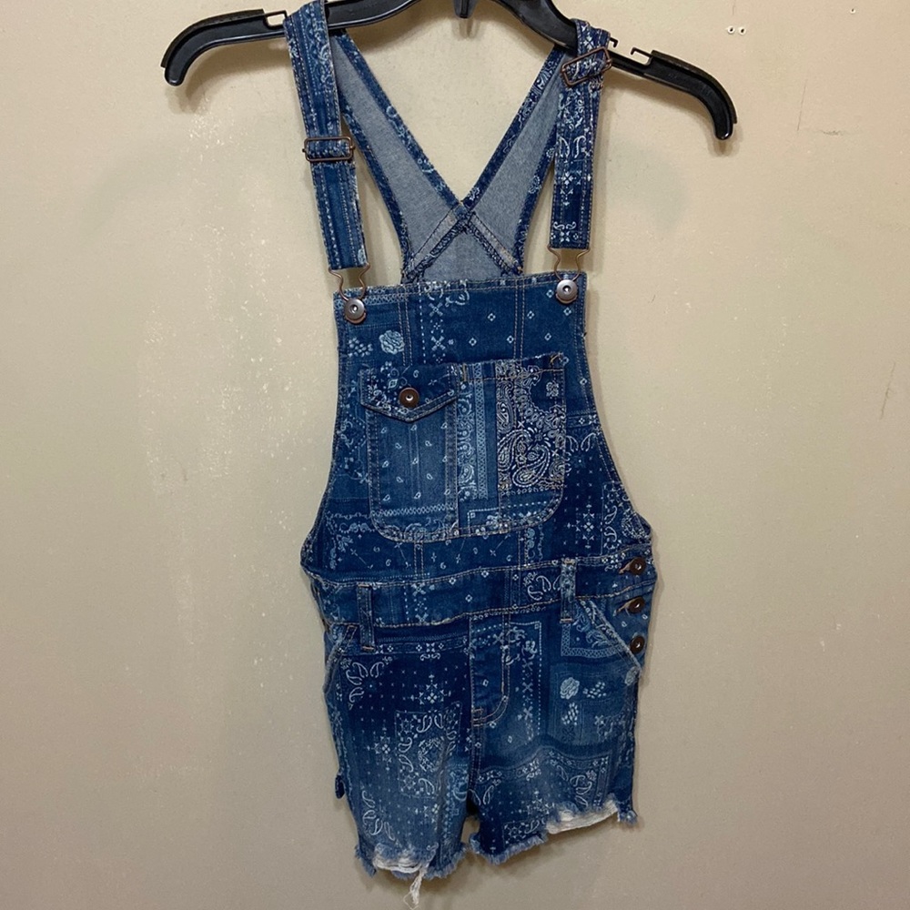 Denim overalls